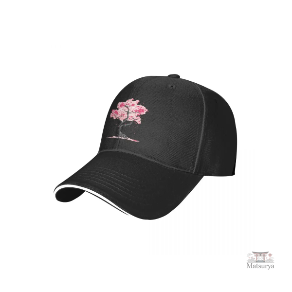 casquette-japonaise-fleurs-de-cerisier-1 Casquette japonaise fleurs de cerisier