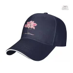 Accessoire mode : casquette fleurs de cerisier