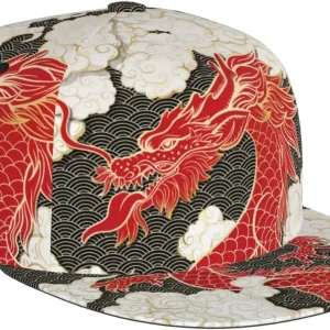 Casquette japonaise avec design hip hop moderne