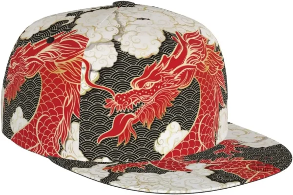 Casquette japonaise avec design hip hop moderne