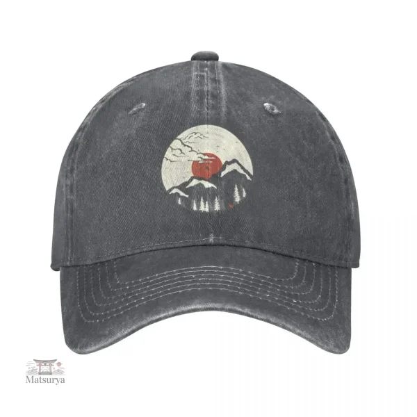 Casquette montante au style nippon