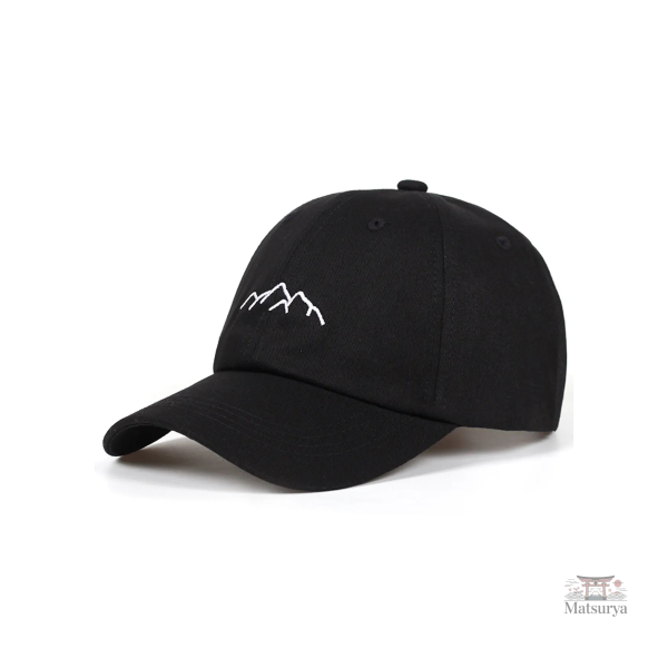 casquette-japonaise-montagnes-1 Casquette Japonaise Montagnes avec motifs de paysage