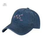 Casquette Japonaise avec esthétisme floral