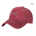 Accessoire japonais, casquette au style floral