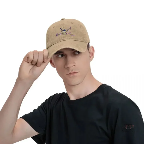 Casquette florale avec design Sakura