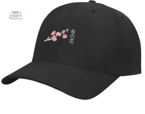 Accessoire mode : casquette Sakura minimaliste