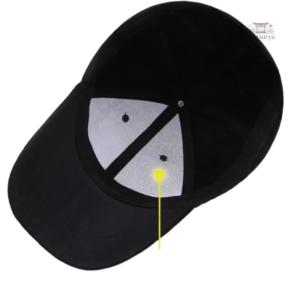 Casquette avec motif floral japonais Sakura
