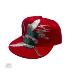 Casquette brodée style japonais moderne