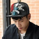 Accessoire streetwear : casquette brodée japonaise