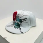 Casquette streetwear avec broderie japonaise