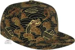 Casquette Streetwear avec motif de vagues japonaises élégantes