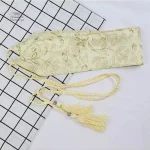 Ceinture Obi à motifs naturels pour toutes occasions