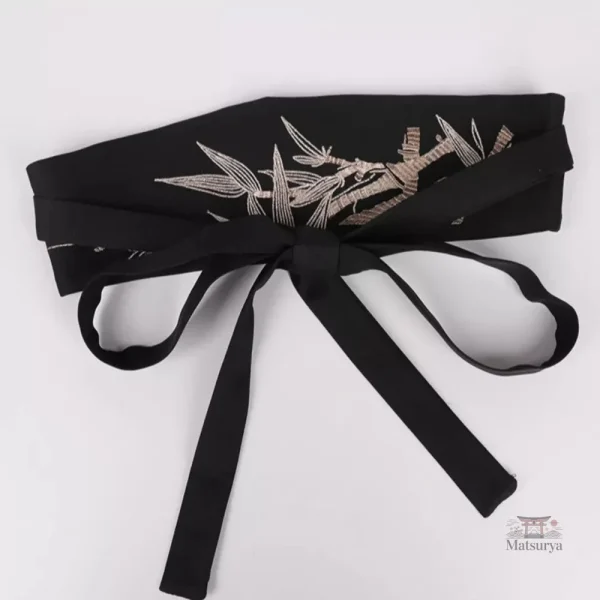 Ceinture en bambou, touche d'authenticité