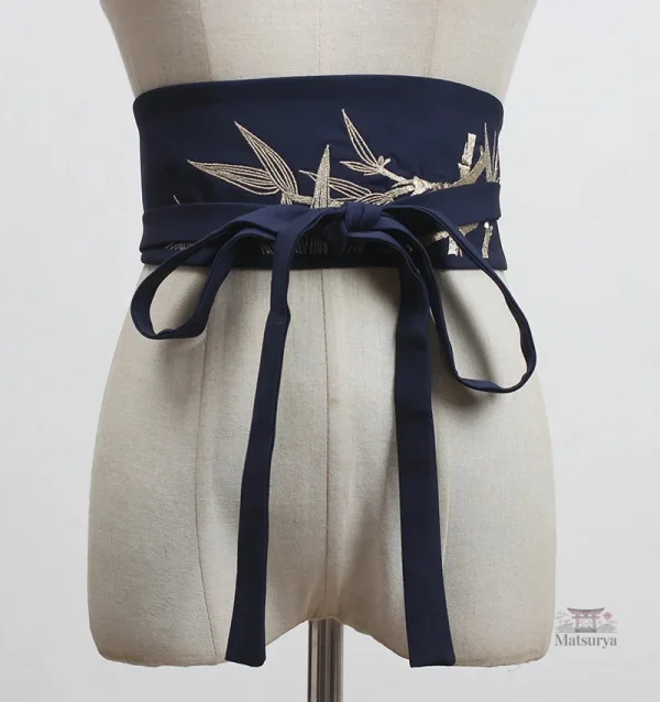 Accessoire artisanal : ceinture en bambou