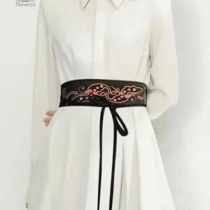 Ceinture Obi design japonais