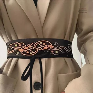 Ceinture japonaise élégante pour tenue traditionnelle