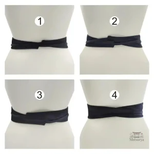 Ceinture Obi aux motifs uniques et raffinés