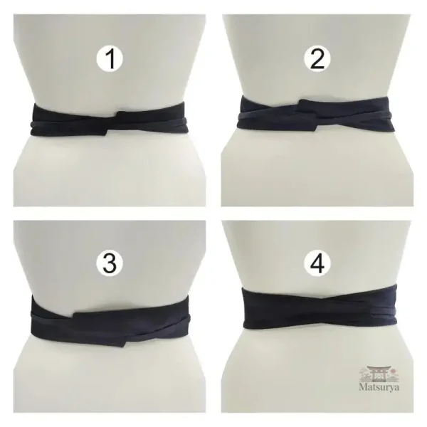 Ceinture Obi aux motifs uniques et raffinés