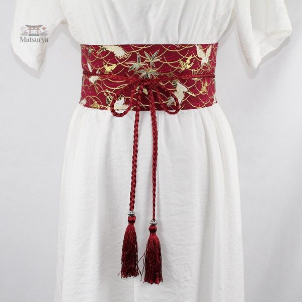 ceinture-japonaise-femme-1 Ceinture Obi Japonaise Femme