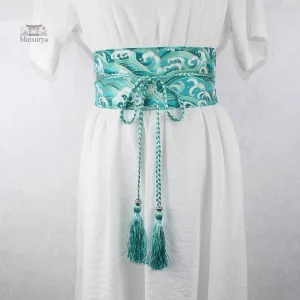 Ceinture Obi design vague, élégante et unique