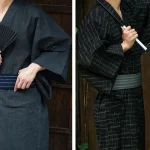 Ceinture kimono avec motifs