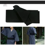 Ceinture obi à nouer pour tenue japonaise