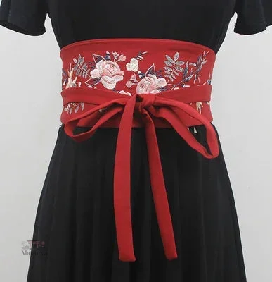ceinture-large-obi-1 Ceinture large Obi en tissu élégant
