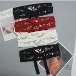 Accessoire de mode : ceinture large Obi