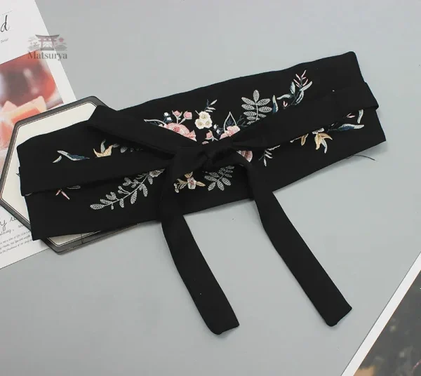 Ceinture large Obi pour sublimer vos tenues