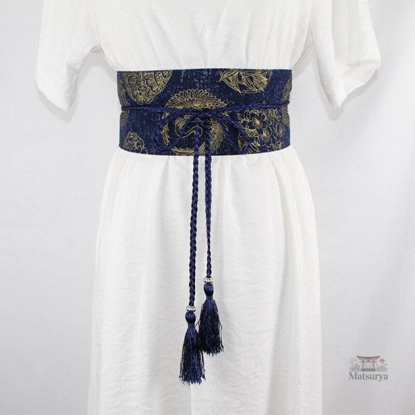 ceinture-obi-bleu-marine-1 Ceinture obi bleu marine élégante pour accessoiriser vos tenues