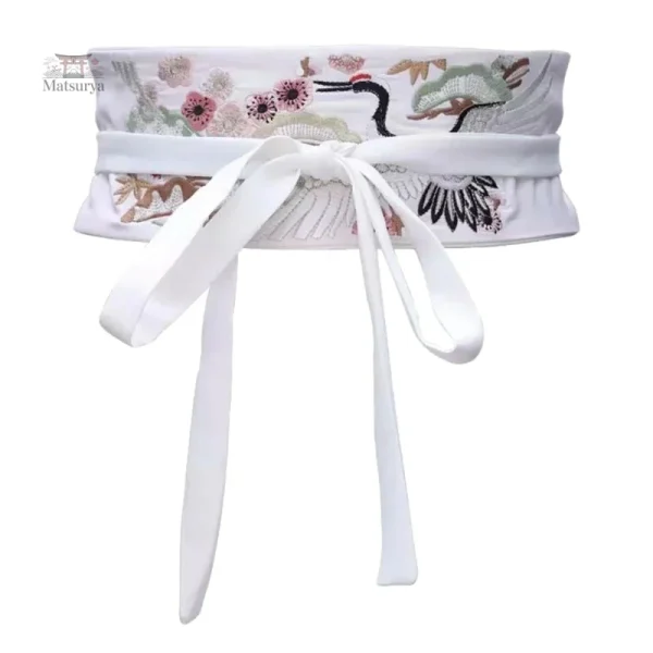 Accessoire mode ceinture obi pour tenue chic