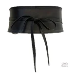 Ceinture obi cuir pour femme