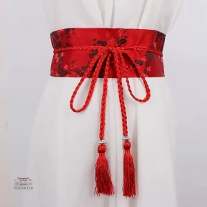 Ceinture obi colorée pour une touche d'élégance