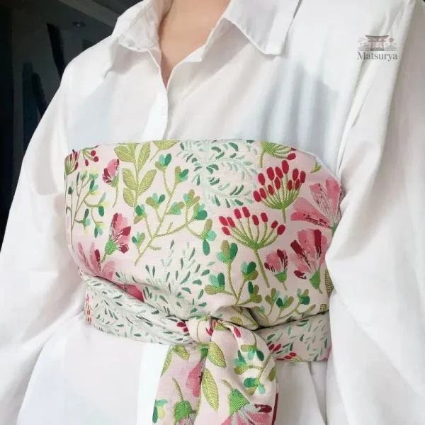 ceinture-obi-japonaise-fleurie-1 Ceinture obi japonaise fleurie