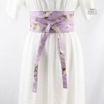 Ceinture obi rose élégante et stylée
