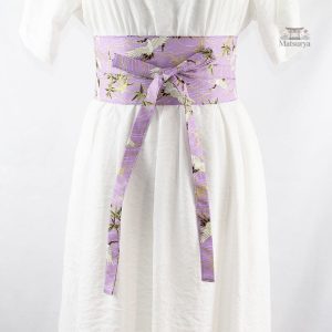 Ceinture obi rose élégante et stylée