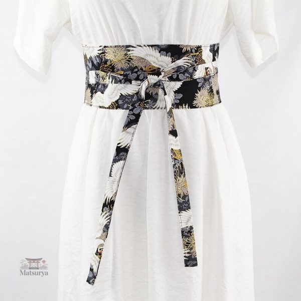 ceinture-obi-traditionnelle-1 Ceinture Obi Traditionnelle en tissu