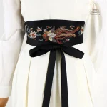 Ceinture obi vintage en design traditionnel