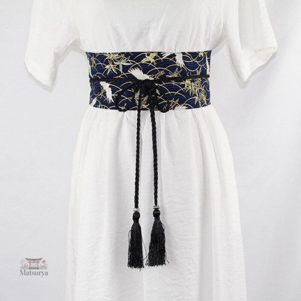 ceinture-traditionnelle-japonaise-1 Ceinture Obi Traditionnelle Japonaise