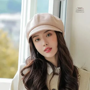 Chapeau Béret Japonais élégant en tissu traditionnel