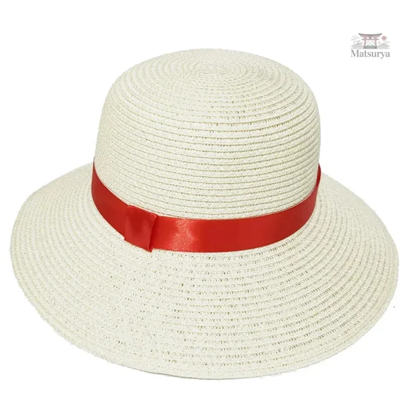 Chapeau traditionnel en paille japonaise