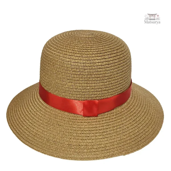 Chapeau de paille, design japonais élégant