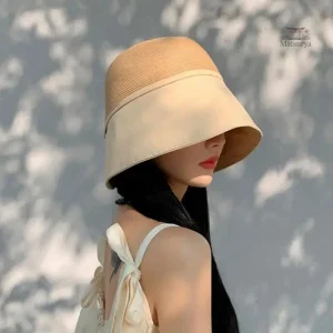 Chapeau japonais traditionnel en paille pour l'été