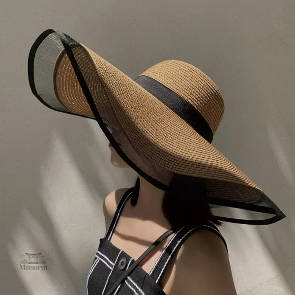 Chapeau traditionnel japonais en paille