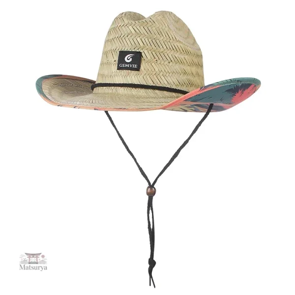 Chapeau à large bord inspiré du style japonais