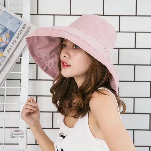 Accessoire mode : chapeau japonais large