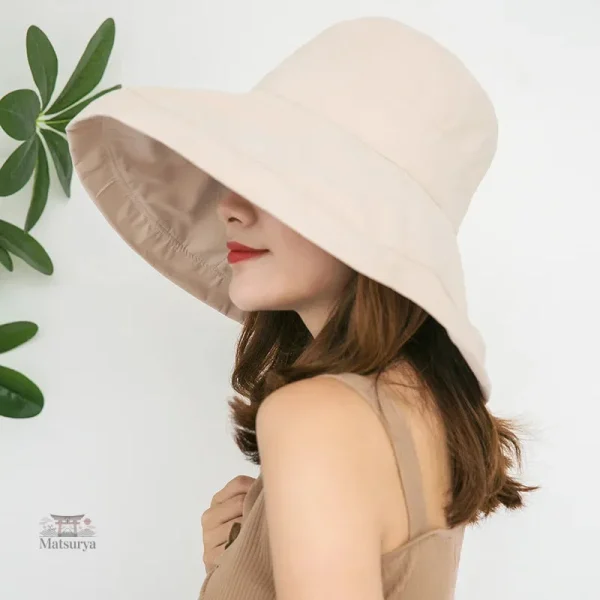 Chapeau Japonais classique avec bord ample
