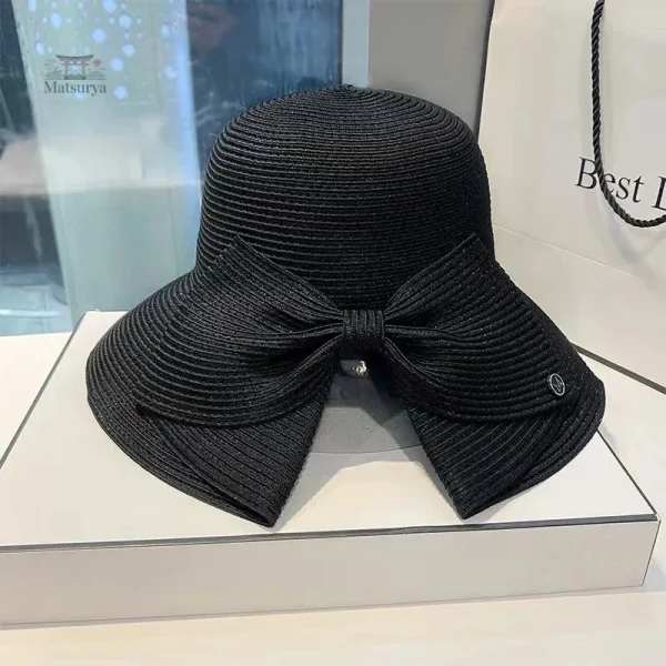 Chapeau Japonais original avec nœud distinctif