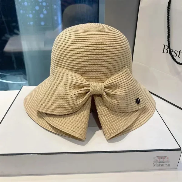 Chapeau Japonais à nœud, parfait pour l'été