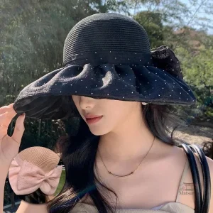 Chapeau Japonais féminin, style chic